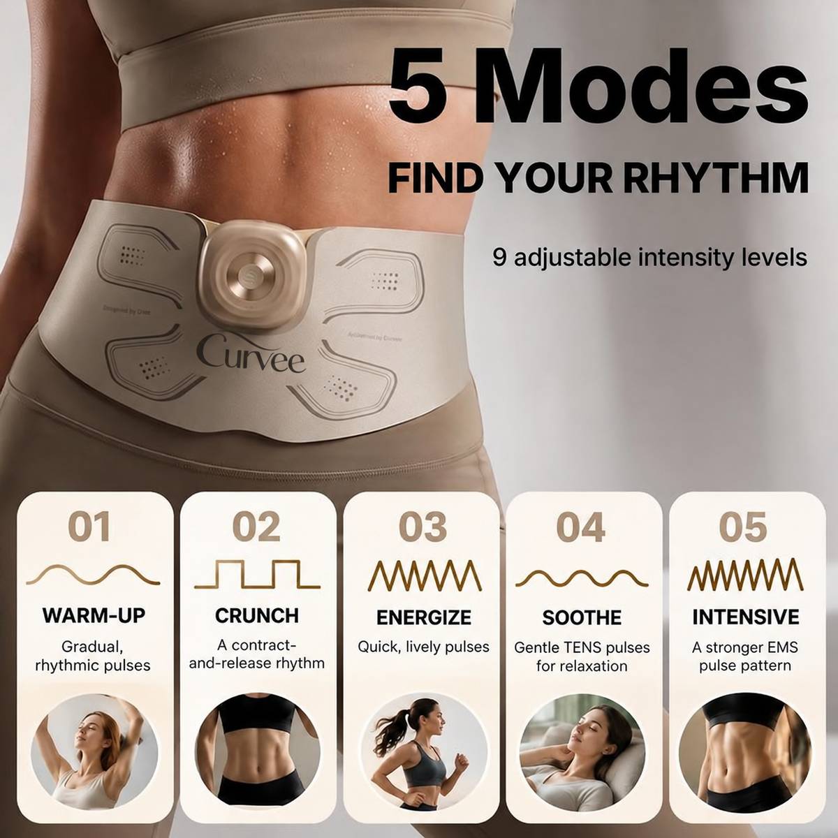4 IN 1 - Curvee Core Belt